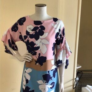 Taylor Floral Bell Sleeve Dress